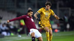 Torino-Udinese 0-0 al 45′: brivido sul gol annullato a Kabasele