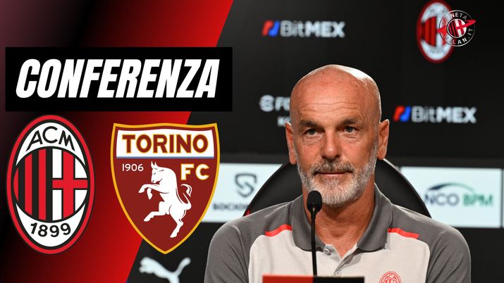 La conferenza stampa di Stefano Pioli (allenatore AC Milan) alla vigilia di Milan-Torino (Serie A 2023-2024) | News (Getty Images) Stefano Pioli AC Milan conferenza stampa Bologna-Milan Serie A 2023-2024