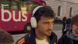 Roma in partenza per Napoli, la concentrazione dei calciatori giallorossi