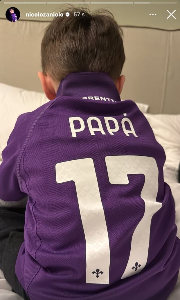FOTO – Zaniolo jr ha già la maglia “Papà 17”! Per “Babbo” c’è tempo… - immagine 1