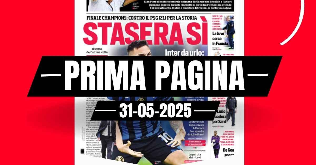 Prima pagina Corriere dello Sport: Allegri ridisegna il Milan