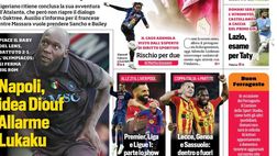 Il Napoli sui media: le prime pagine dei quotidiani di oggi