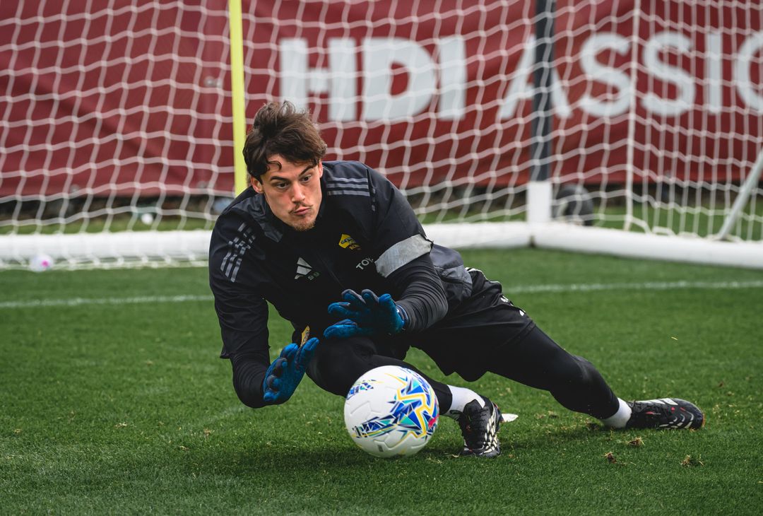 Trigoria, l’allenamento a due giorni dalla trasferta di Genova – FOTO GALLERY - immagine 11