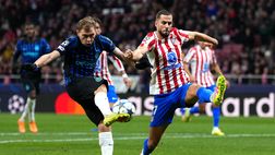 Atletico Madrid-Inter 2-1 risultato finale: Gimenez nel recupera regala la vittoria a Simeone