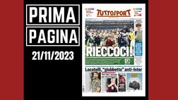 Prima pagina Tuttosport: “Rieccoci!”