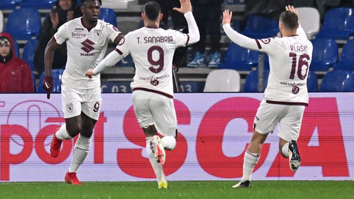 Sassuolo-Torino 1-1: Zapata risponde a Pinamonti, parità all’intervallo - immagine 1