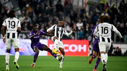 Serie A, Juventus-Fiorentina 2-2: Kean e Sottil rispondono alla doppietta di Thuram