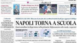 PRIMA PAGINA IL MATTINO OGGI: “Juan Jesus, l’auto presa di mira: qui non mi sento più al sicuro”
