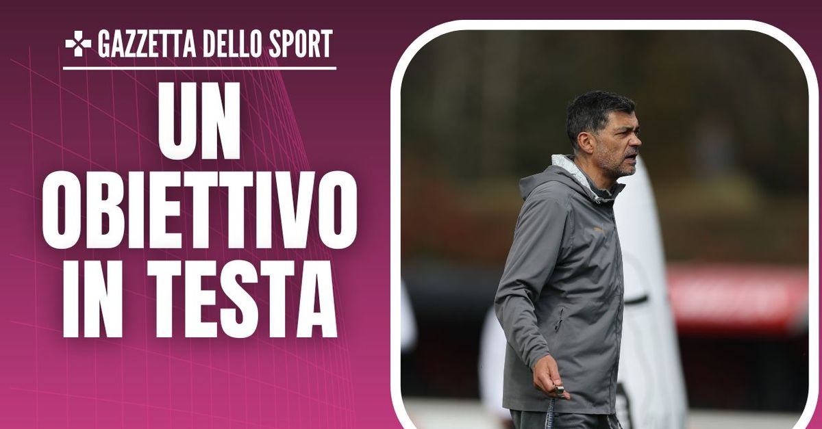 Milan, Conceicao ha un obiettivo in testa. Senza Champions…