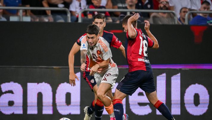 Torpore giallorosso a Cagliari: Soulé ok, Dovbyk sfortunato ma senza Dybala è notte fonda - immagine 1