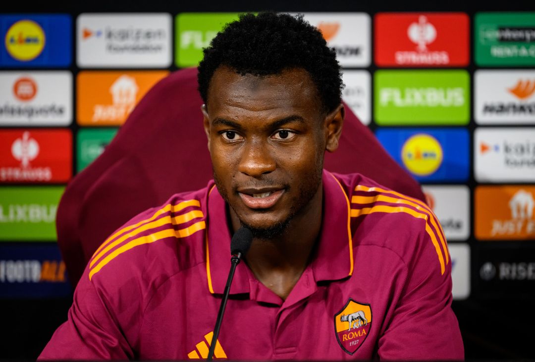 Roma-Lille, la conferenza stampa di Gasperini e Ndicka – FOTO GALLERY - immagine 9