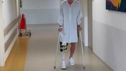 VIDEO / Rottura del crociato, Ivan Perisic in stampelle dopo l’intervento chirurgico