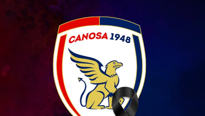 Canosa Calcio, lutto (Fonte: Profilo ufficiale del Canosa Calcio/Instagram) Canosa