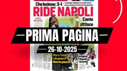 Prima pagina Corriere dello Sport: spazio alla giornata di Serie A