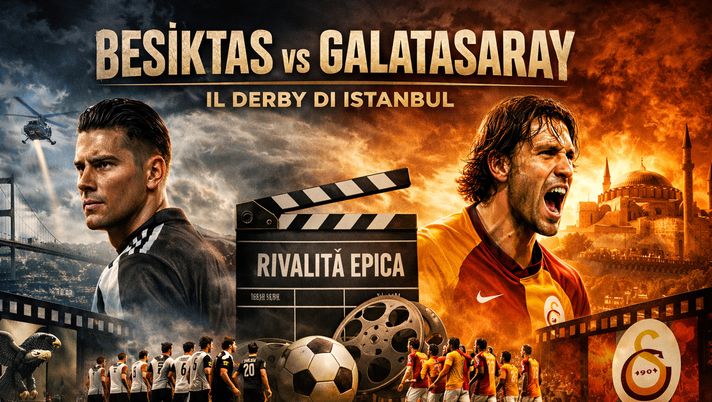 Besiktas-Galatasaray, la rivalità lunga un secolo che sembra uscita da un film