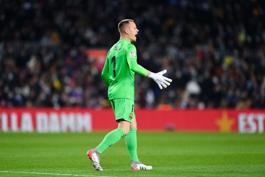 Ter Stegen, portiere del Barcellona (Photo by David Ramos/Getty Images) TER STEGEN E IL DERBY