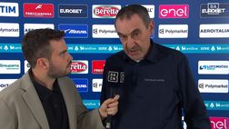 Sarri: “Rovella e Pedro in campo, ecco perchè. Zaccagni? Può recuperare per mercoledì”