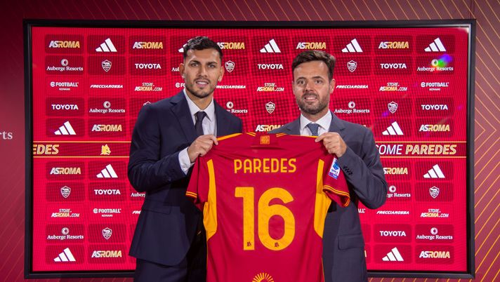 Roma, ufficiali Paredes e Sanches. Si continua a trattare per Zapata e Leonardo - immagine 1