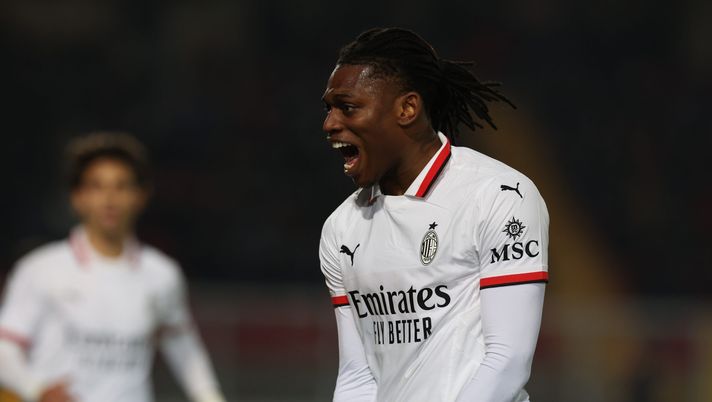Rafael Leao AC Milan Lecce-Milan 2-3 Serie A 2024-2025