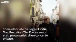 VIDEO / Elodie e Max Pezzali, concerto privato per Accenture