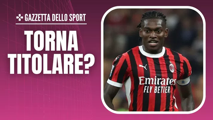 Milan-Bruges Champions League 2024-2025 Leao