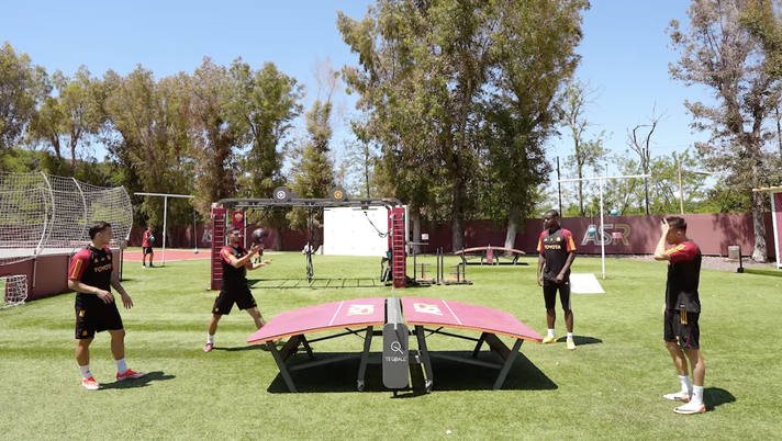 Roma, continua la Teqball Challenge: vince la coppia El Shaarawy-Ndicka - immagine 1