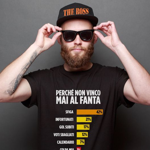 La nuova maglia “non vinco mai al fantacalcio” si acquista qui: il regalo perfetto- immagine 3