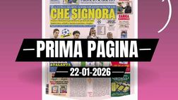 Prima pagina Gazzetta dello Sport: “Milan, carica Cardinale: blitz a Milanello”
