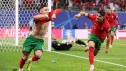 Europei, Portogallo-Repubblica Ceca 2-1: la decide Conceicao nei minuti di recupero