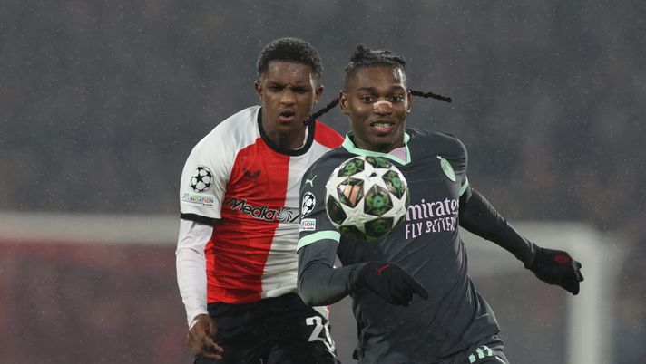 Rafael Leao Givairo Read AC Milan Feyenoord-Milan 1-0 Champions League 2024-2025