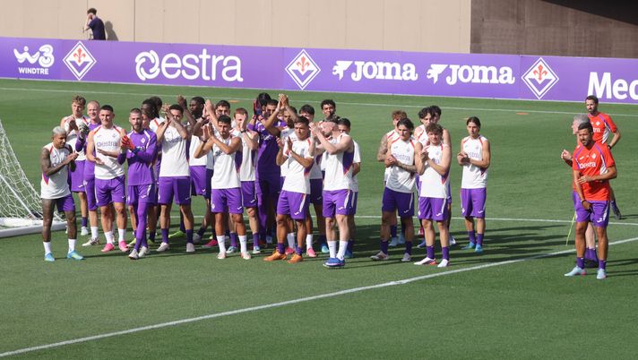 GERMOGLI PH: 13 LUGLIO 2026 BAGNO A RIPOLI VIOLA PARK PRIMO ALLENAMENTO DELLA FIORENTINA CON L' ALLENATORE GROSSO Fra meno di 4 settimane il primo impegno ufficiale della nuova Fiorentina - immagine 1