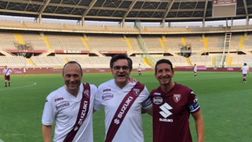 Torino, Cairo accoglie gli sponsor allo stadio per un workshop e un torneo