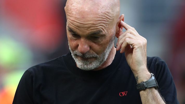 Stefano Pioli AC Milan Milan-Genoa 3-3 Serie A 2023-2024
