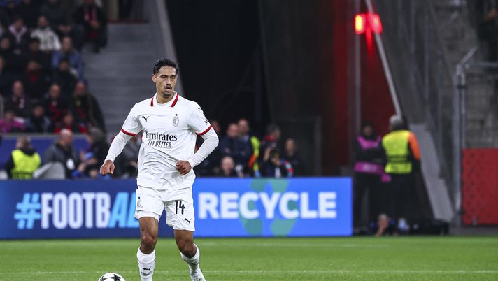 Tijjani Reijnders AC Milan Bayer Leverkusen-Milan 1-0 Champions League 2024-2025