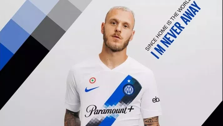 UFFICIALE – Inter, ecco la maglia da trasferta 23-24: “La casa è il mondo, non sono mai fuori”- immagine 2