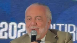 De Laurentiis scherza: “Sul nuovo tecnico del Napoli nun scassate ‘o pasticciotto!”