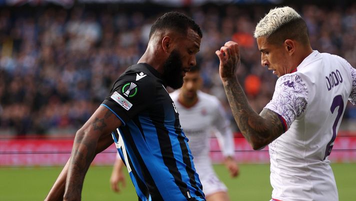 Fiorentina, jella cosmica: 3 legni fra primo e secondo tempo a Brugge - immagine 1