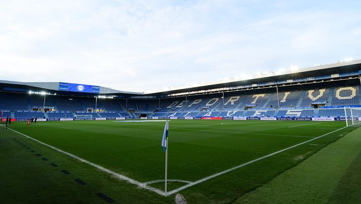 Lo stadio di Mendizorroza di Vitoria. (Foto di Juan Manuel Serrano Arce/Getty Images) Deportivo Alaves Real Sociedad pronostico