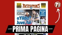 Prima pagina Tuttosport, nostalgia Tonali: “Potrei tornare”