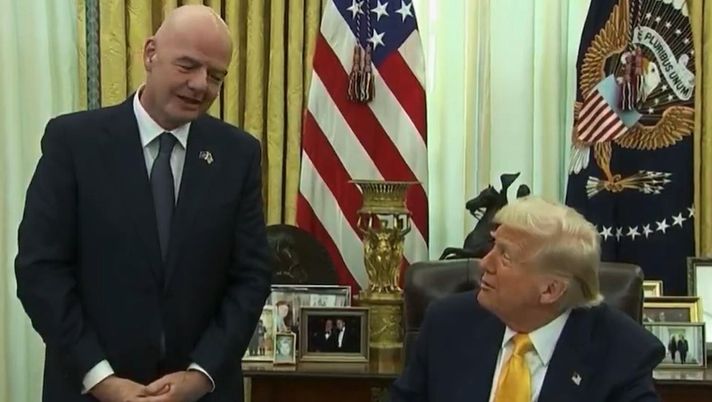 Infantino a Trump: “Le favorite per il Mondiale per Club? Quelle che sono sempre lì: Real, City…” - immagine 1