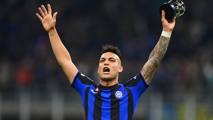 Lautaro Martinez, attaccante dell'Inter (getty images)