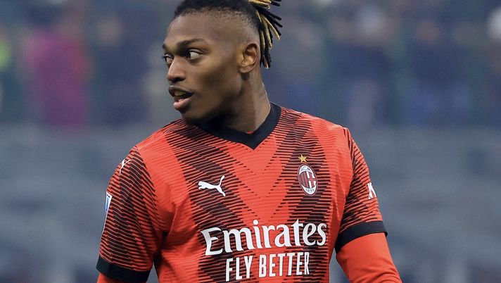 Rafael Leao AC Milan Milan-Roma 3-1 Serie A 2023-2024