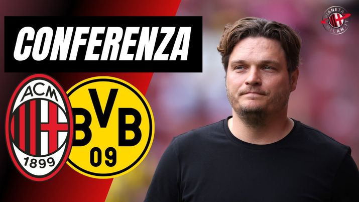 Conferenza Stampa Edin Terzic Milan-Borussia Dortmund Champions League 2023-2024