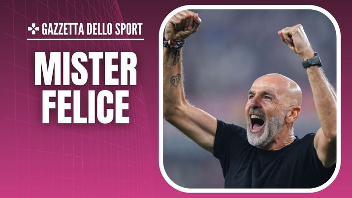 Stefano Pioli AC Milan Genoa-Milan 0-1 Serie A 2023-2024