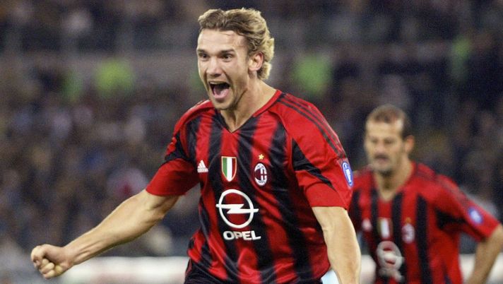 Andriy Shevchenko, ex attaccante del Milan (getty images)