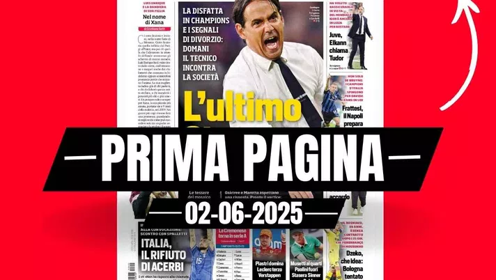 Prima pagina Corriere dello Sport: 'Inter, Inzaghi vuole l'Al-Hilal'