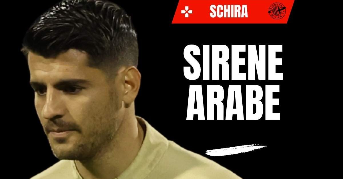 calciomercato milan irrompe l8217al qadsiah per morata l8217indennizzo richiesto 8230