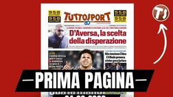 Prima pagina Tuttosport: “Juventus-McKennie, qua la mano. Torino, D’Aversa la scelta della disperazione”