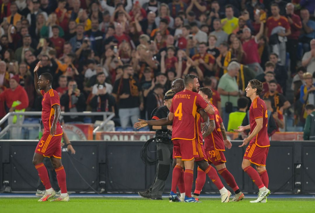Roma-Slavia Praga 2-0 – FOTO GALLERY - immagine 29