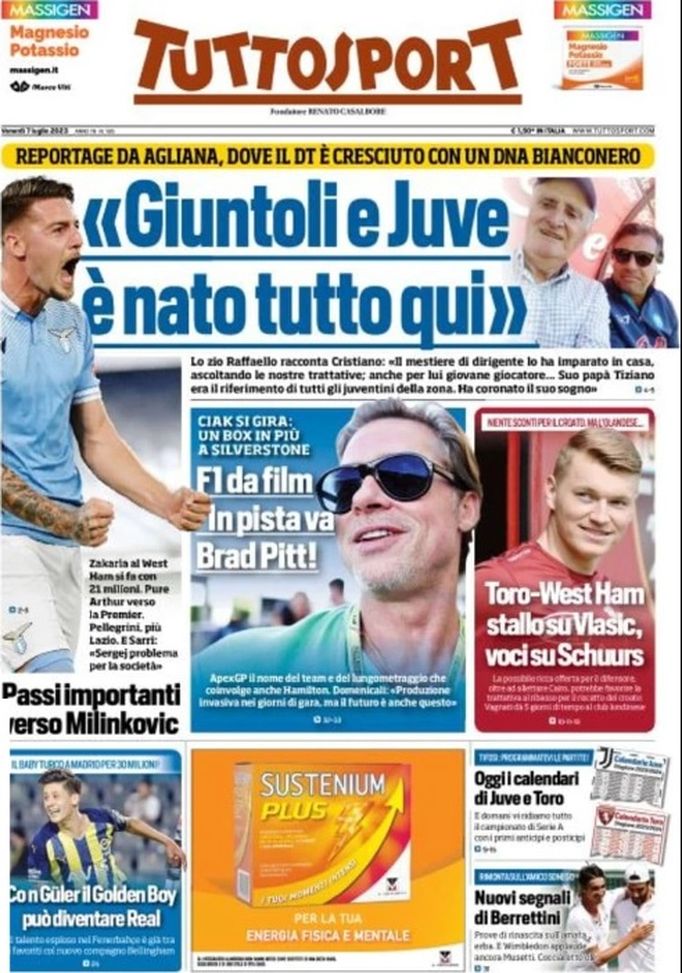 EDICOLA TS – Juventus, passi importanti verso Milinkovic-Savic - immagine 1
